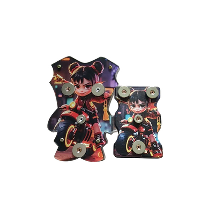 新款哪吒版磁吸电动车手机支架