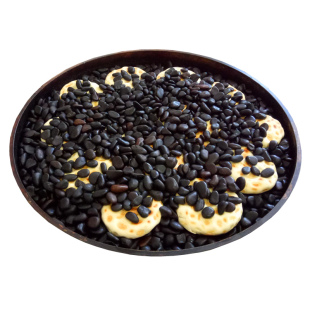 夹心坨坨馍石子馍陕西安渭南特产零食锅盔白吉饼手工烧饼石头饼