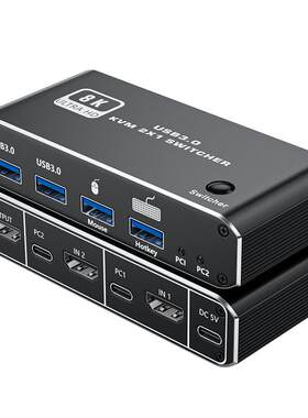 HDMI2.1版2进1出KVM切换器4K120H