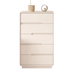 三梦五斗柜客厅全实木储物抽屉柜卧室床尾置物柜简约现代八斗柜子