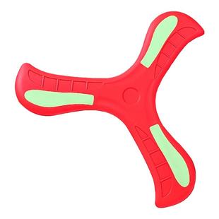 回旋镖夜光飞盘儿童软可回旋飞碟发光回力镖广场飞天男孩户外玩具