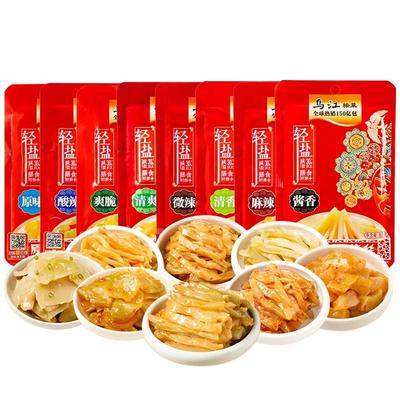 乌江涪陵榨菜脆口菜芯22g轻盐下饭菜80g清淡麻辣88g小包70g榨菜丝