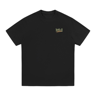 BIPOLAR美式撞色宽松短袖T恤