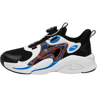 安踏儿童框子凉鞋休闲透气旋钮运动鞋男大童跑鞋网面女童运动凉鞋