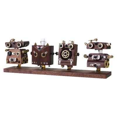 木匀集定制创意装饰品多连坐摆件