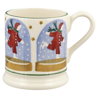 emma溜冰者雪球中号马克杯