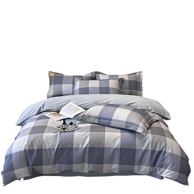 100%新疆全棉纯棉加厚磨毛四件套