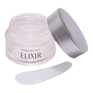 日本直邮SHISEIDO 资生堂ELIXIR 怡丽丝尔 美白免洗睡眠面膜105g