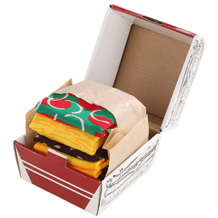 汉堡寿司袜子礼盒生日礼物女生闺蜜男朋友有意思沙雕搞怪抽象礼品