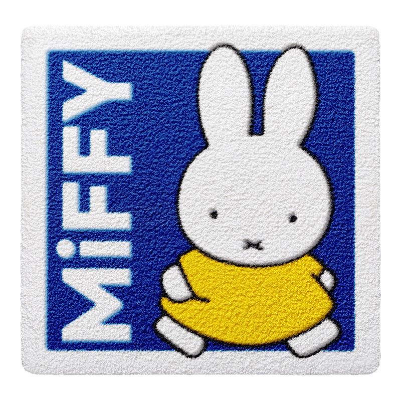 MIFFY米菲家用浴室地垫强吸水防滑垫卡通加厚方形植绒速干脚垫