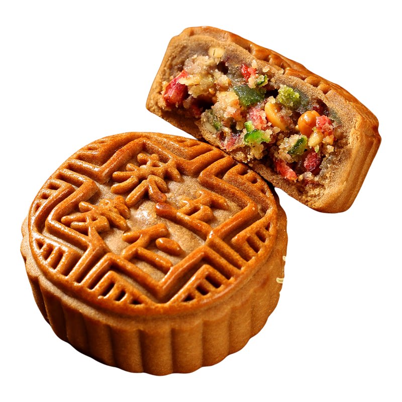 麦巢大月饼2斤五仁月饼