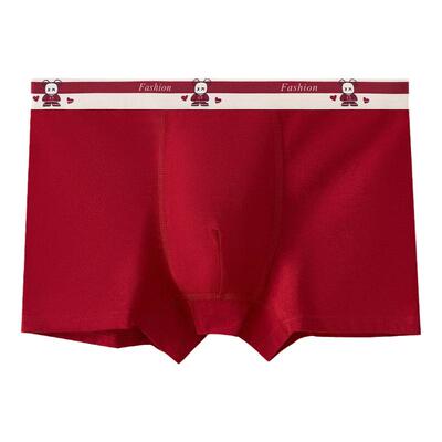 猫人无痕抗菌青少年内裤男