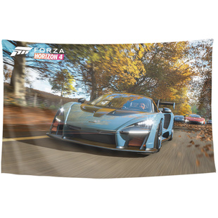 Forza Horizon极限竞速地平线4赛车游戏竞速周边背景墙布海报挂布