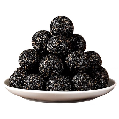 无蔗糖黑芝麻丸养丸独立袋装包装