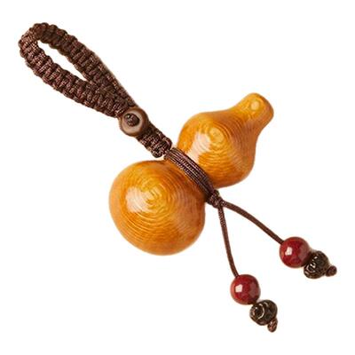 【泰山老桃木】平安葫芦挂件