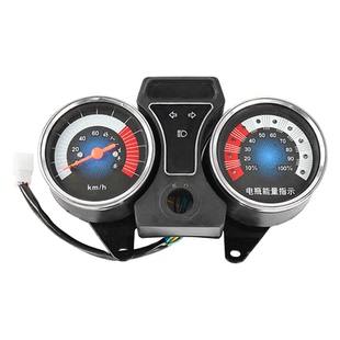 太子款三轮车速度表60v仪表盘适用宗申金彭仪表总成48v72V电量表