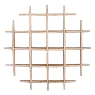 实木博古架中式挂墙置物架多宝格茶壶架摆架壁挂式茶杯茶具展示架