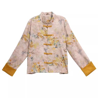 新中式国风减龄超火唐装外套女2026春夏新款爆款盘扣轻薄防晒上衣