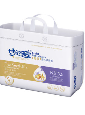 新生儿妙之可爱纸尿裤透气
