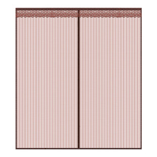 免打孔农村别墅大门专用防蚊门帘沙窗门夏季外用防晒磁性自吸纱门