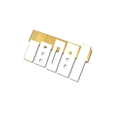 钨钢三孔刀43*22*0.4 硬质合金分条机刀片薄膜铝箔牛皮纸分切包邮