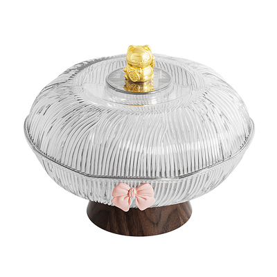 中古风高脚水果盘2025新款干果盘