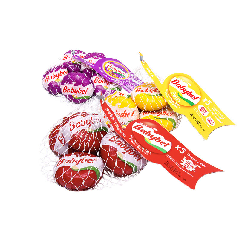 乐芝牛小贝勒成长原制奶酪进口即食乳酪儿童天然干酪芝士块5粒*6