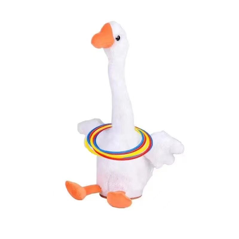 套我鸭儿童投掷套圈圈亲子互动套大鹅户外幼儿园比赛游戏益智玩具