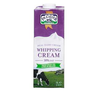 爱尔优淡奶油1L 爱尔兰进口草饲稀奶油35.1%乳脂蛋糕裱花家用烘焙