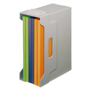 韩国SYSMAX多功能文件收纳盒桌面整理书籍资料架档案文件夹收纳盒置物架学生用书架简易桌上书立桌面收纳