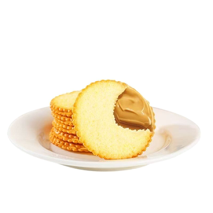 南伯旺果酱夹心薄脆饼干花生酱土豆薄饼网红休闲零食小吃独立包装