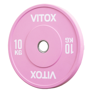 马卡龙色杠铃低弹全胶杠铃片抓举挺举硬拉杠铃黑色彩色不锈钢中圈