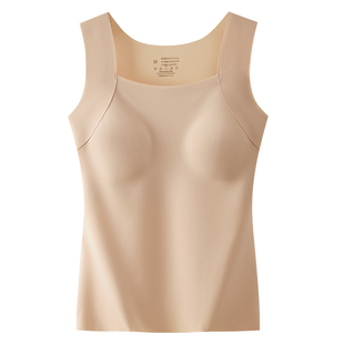 无痕打底吊带背心女内搭带胸垫免穿文胸一体式内衣2025新款爆款