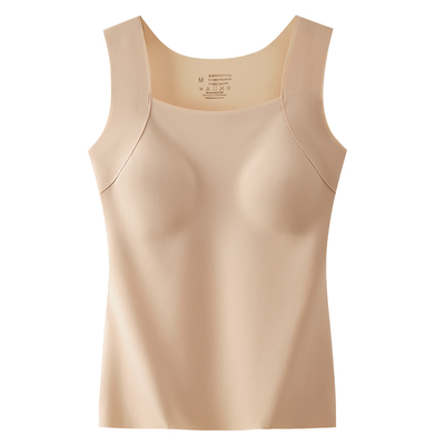 无痕打底吊带背心女免穿文胸内搭