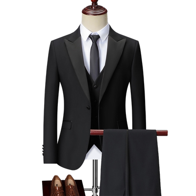 罗蒙男士商务休闲工装西服套装