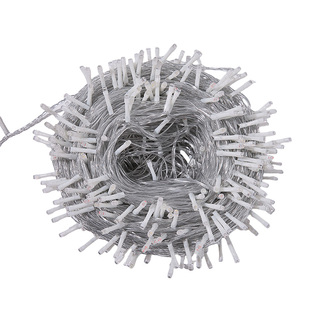 孔雀开屏网灯led七彩灯串过年春节装饰闪灯串灯户外氛围灯流水灯