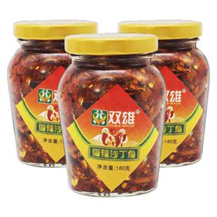 包邮香辣沙丁鱼瓶装拌饭拌面下饭下酒菜鱼仔即食小银鱼辣椒酱海鲜