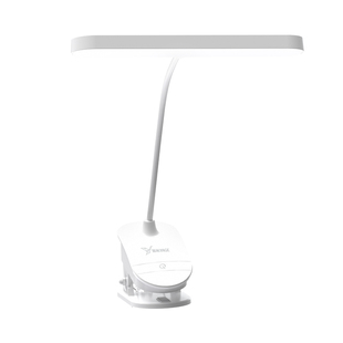 雅格小台灯护眼学习专用大学生宿舍灯充电夹子夹式床头阅读床上灯