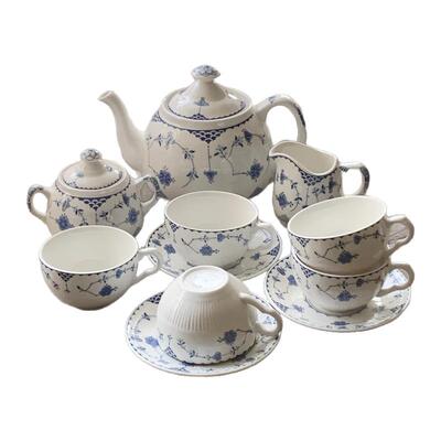 英国jbs釉下彩陶瓷茶餐具高温瓷