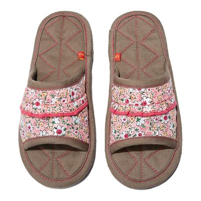 然艺布艺拖鞋居家地板可机洗情侣