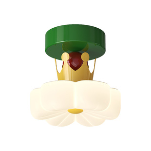 孟菲斯奶油风简约现代入户玄关法式复古衣帽间吸顶灯走廊过道壁灯