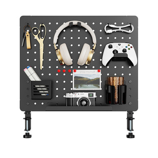 日本SANWA SUPPLY日式高端钢制大尺寸稳固承重洞洞面板置物神器电脑鼠标键盘其它收纳支架墙上棚架放置扩充架