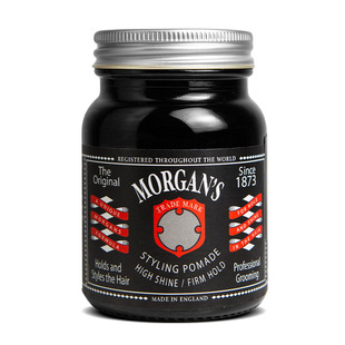 英国进口MORGAN'S摩根斯复古发油男士强力定型保湿油头膏发蜡发泥