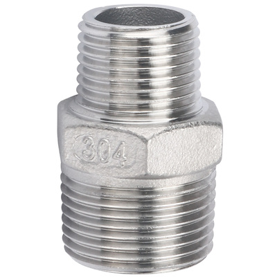 304不锈钢浇筑外丝对丝接头