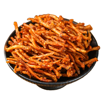 农科院麻辣折耳根贵州特产油炸折耳根开袋即食鱼腥草酥脆零食小吃
