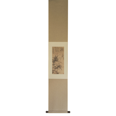 是名一鹿墨竹写意复刻国画