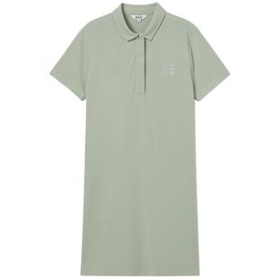 AIGLE艾高夏天女士DFT速干吸湿修身裙子休闲法式连衣裙女