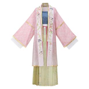 花朝记｜国丝汉服节｜期夕｜纤云｜春夏复原｜宋制对襟衫百迭裙