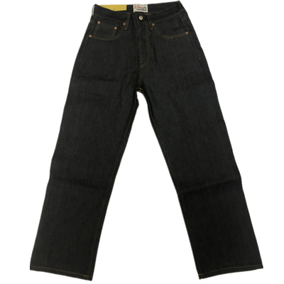 直筒宽松赤耳牛仔裤一年四季