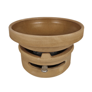 常德钵子菜专用干烧土钵子商用酒精炉小火锅干锅砂锅复古土陶餐具